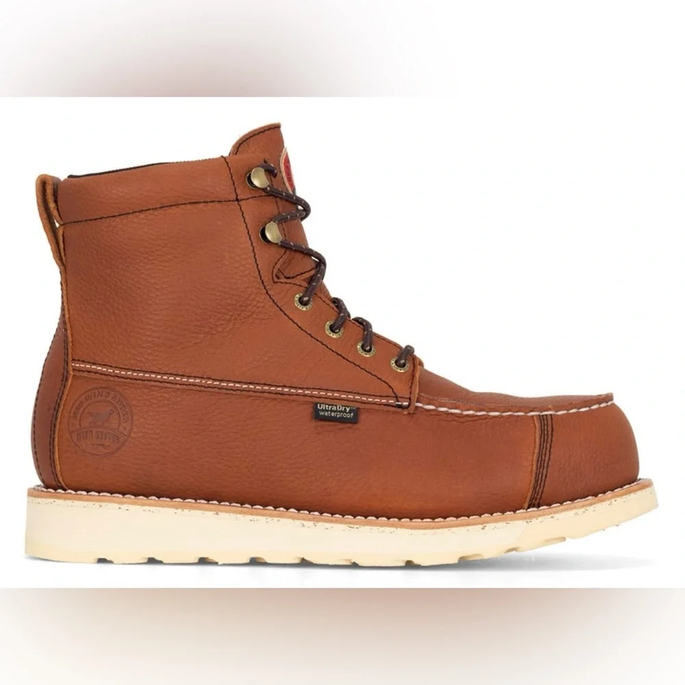 Red Wing Irish Setter Wingshooter Waterproof Brown Leather Boots Men’s Size 13 D